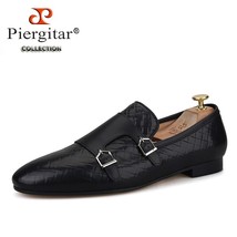 new style genuine leather handmade patchwork men classic loafers party a... - £218.04 GBP