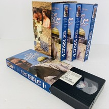 Charlton Heston Presents The Bible VHS Box Set 4 Original Collectors Edi... - £19.53 GBP