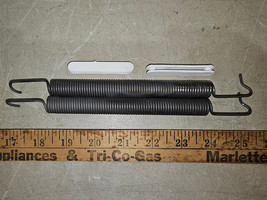 23QQ29 Whirlpool WDT710PAYM3 Parts: Pair Of Door Springs, 8-3/8" X 5-1/2" X 5/8" - $10.34