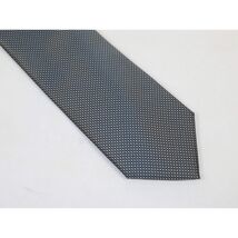 Men's Michael Kors Tie Classic Woven Silky Feel #MK-3 Gray Dots image 2
