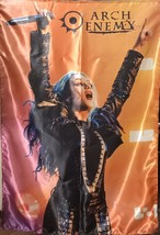 ARCH ENEMY Alissa White-Gluz - On Stage 3 FLAG CLOTH POSTER BANNER Melod... - $20.00