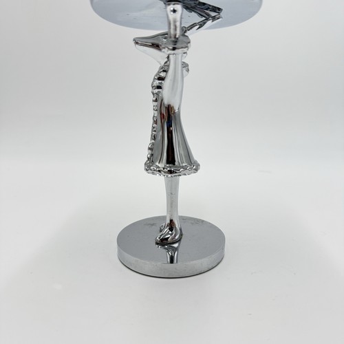 Pottery Barn Reindeer Pedestal Soap Holder Tray Metal Holiday Chromatic Metal Item image 9