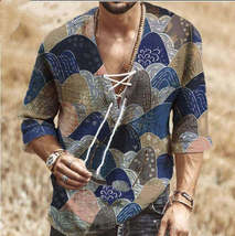 New Large Size Loose Hot style Men Shirts Male T Shirts - £14.14 GBP