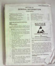 1990 Chevrolet Corsica Beretta Factory Service Repair Manual - £10.35 GBP