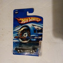 2006 Hot Wheels First Editions 69 Camaro Convertible #21-Black &amp; White I... - $8.58