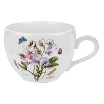 Portmeirion Botanic Garden 20 Ounce Jumbo Coffee Cup (Sweet Pea) Porcelain - £34.51 GBP