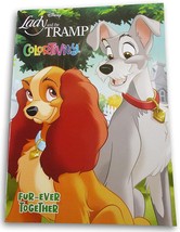 Colortivity Lady and The Tramp Fur-Ever Together Coloring and Activity Book - £3.94 GBP