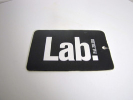 Lab Label. Pal Zileri Palzileri 8.4 x 5.4 cm cardboard white black-
show... - $6.29