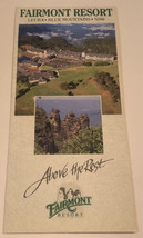 Vintage Farmont Resort Tourist Map Brochure Australia BRO11 - £10.08 GBP