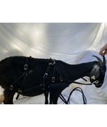 Goat Driving Harness USA Made Heavy Duty Lined 4 colors Carter Pet Supply - $3,769.63 MXN
