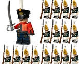 Napoleonic Wars Russia Pavlovsk Grenadiers Officers Army 21 Minifigure Lot - $32.89
