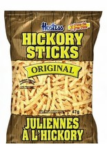 10 Bags Of Hostess Hickory Sticks Original 65g Each - $31.93