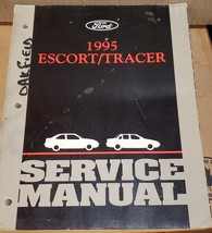 1995 Ford Escort and Mercury Tracer Shop Manual Original OEM Repair Service Book - $18.99