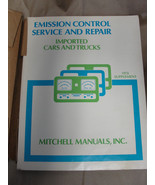 MITCHELL 1978 SUPPLEMENT EMISSION CONTROL SERVICE &amp; REPAIR IMPORTED CARS... - $10.84 CAD