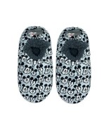 Disney MICKEY MOUSE Cozy Fuzzy Babba Slipper Socks Shoe Size 7.5-9.5 M/L - $7.86