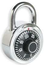 Locker COMBINATION PADLOCK Hardened Steel 3 number dial Lock BATTALION 1... - £14.45 GBP