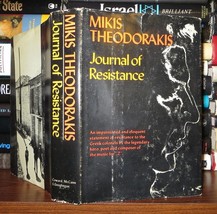Theodorakis, Mikis Journal Of Resistance 1st Edition 1st Printing - £52.42 GBP