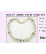 Napier Haute Couture Necklace From The “Crystal Ice Collection” - £58.53 GBP