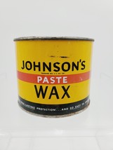 Vintage SC Johnson Paste Wax Original Formula Tin Can 16oz 90% Full - $1,567.10 MXN