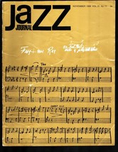 Jazz Journal 11/1968- Published for Jazz fans-Jelly Roll Morton-Errol Gardner... - £30.04 GBP