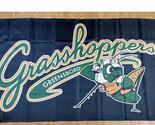 MiLB Greensboro Grasshoppers Flag 3*5ft (90cm*150cm) Polyester - $20.00