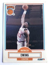 1990 Fleer #125 Patrick Ewing New York Knicks NBA Basketball Card - £0.93 GBP