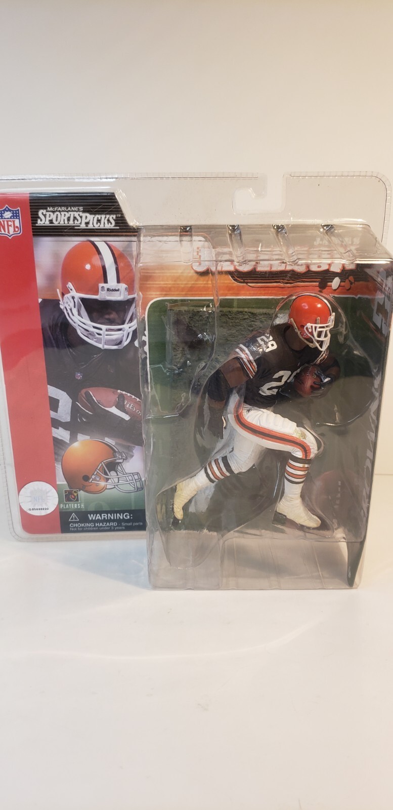 James Jackson McFarlane Series 3 Cleveland Browns 2002 NEW Item image 2