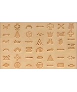 Tandy Leather Native American Symbol Stamp Set 8160-00 - £23.97 GBP