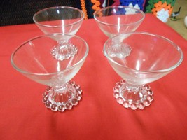 Great Collectible Set of 4 Vintage Anchor Hocking Boopie  SHERBETS.....SALE - $8.32