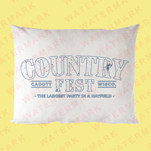 COUNTRY FEST WISCONSIN 2024 Pillows Case - $23.00