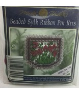 Mill Hill Beaded Sylk Ribbon Pin Kits MHSR4 Tulip Craft Flower - £23.76 GBP