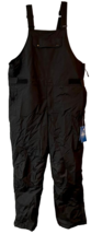 Slalom Men&#39;s Full Bib Pants With Suspender and Side Zip, Black, Large - £37.98 GBP