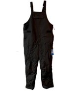 Slalom Men&#39;s Full Bib Pants With Suspender and Side Zip, Black, Large - £38.13 GBP