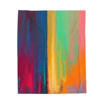 Vibrant Velveteen Plush Blanket | Cozy Throw for Home Decor Gift - $19.99+