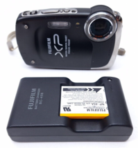 FUJIFILM FINEPIX XP20 14.2MP DIGITAL CAMERA Bundle W/ Battery Charger - $51.08