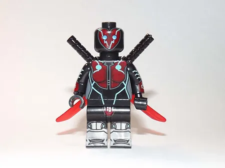 Building Custom Deadpool 2099 Marvel X Comic Minifigure Action Figures - $7.50