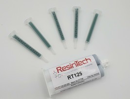 ResinTech RT125 Flexible High Performance Epoxy Adhesive w/ 5 Nozzles - $43.55