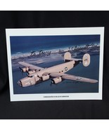 Diamond Lil Consolidated B-24A/LP-30 Liberator Signed by Pilot 11&quot; x 14&quot;... - $28.41