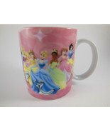 Disney Princess Cup Coffee Mug with 7of the Disney Princesses 3.5&quot; tall - £9.28 GBP