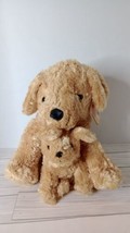 Kohl&#39;s Cares Golden Retriever Mom &amp; Baby Puppy Plush Toy Set - Cute &amp; Cuddly - £11.91 GBP