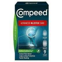 2 Boxes Advanced Compeed Blister Care*05/2024*Sports Mixed 9 Ct - $204.85 MXN