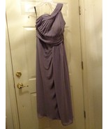 Bill Levkoff Purple Victorian Lilac One Shoulder Bridesmaid Prom Dress 7... - €21,56 EUR