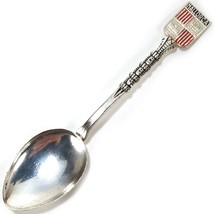 Mallorca Vintage Souvenir Spoon Engraved Enameled Handle Majorca Island ... - $12.30