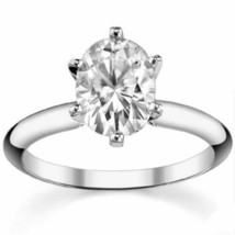 Authenticity Guarantee

14K White Gold 1.00 CT Forever One Oval Moissanite So... - $709.67