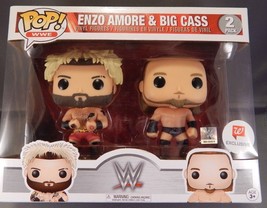 FUNKO POP! Enzo Amore &amp; Big Cass 2-Pack WWE Walgreens Exclusive Vinyl Figure NEW - £20.21 GBP