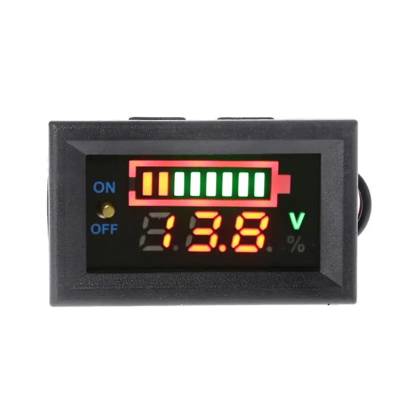 12V Car Lead Acid Battery Charge Level Indicator Battery Tester Lithium Battery  - £151.96 GBP