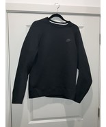 Nike Sportswear Tech Fleece Men&#39;s Crew Sweatshirt Black Size M FB7916-010 - $128.90 CAD
