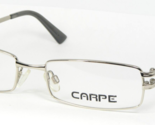 Gafas Únicas De Metal Plateadas CARPE 30908-4 53-17-140mm - $49.16
