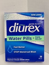 Diurex Water Pills + Pain Relief Relieve Water Bloat Cramps &amp; Fatigue 36ct - $17.60 CAD