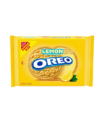 Oreo Lemon Creme Sandwich Cookies Family Size - £7.72 GBP